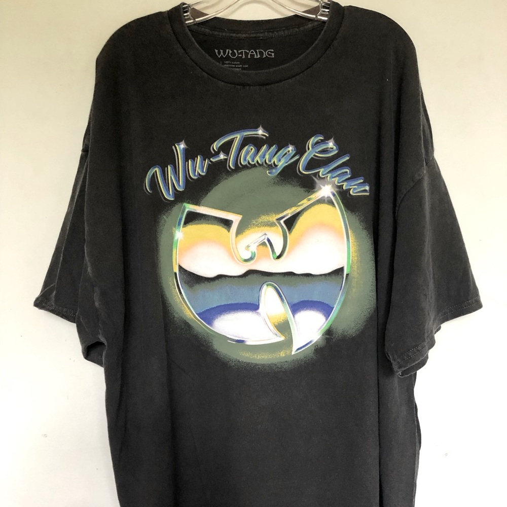 Wu Tang Clan Vintage Wash Tee Music Graphic Band T Shirt